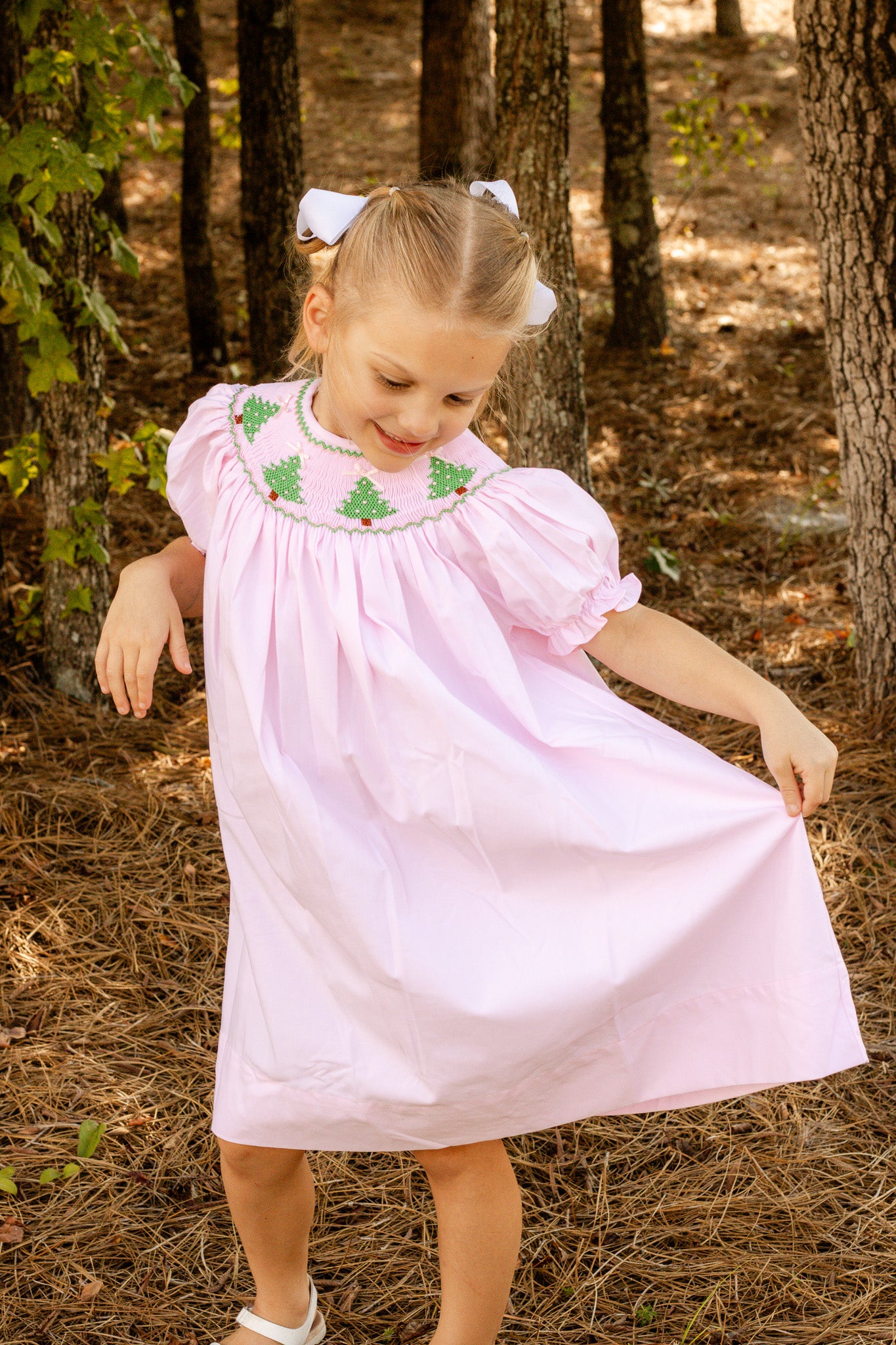 Pink Christmas Dress