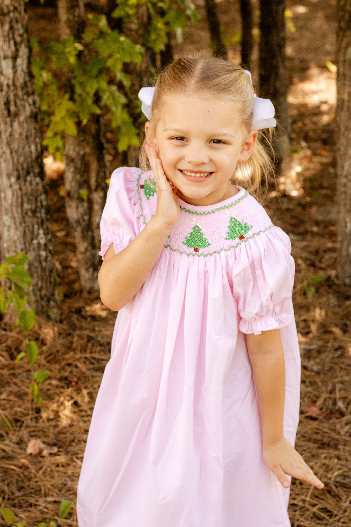 Pink Christmas Dress