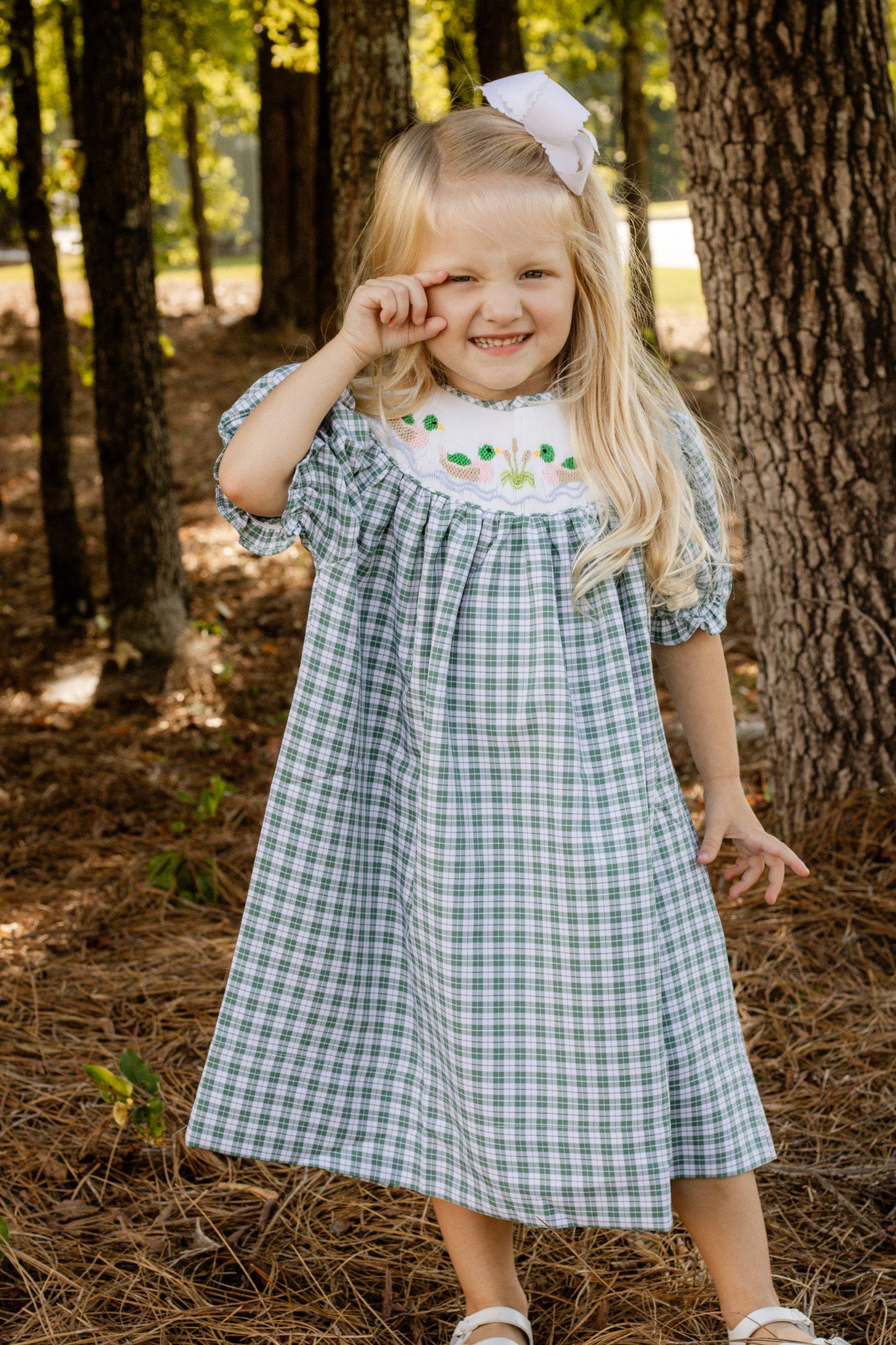 Pink Mallard Dress