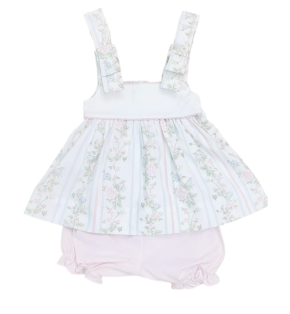 Valerie Bow Bloomer Set