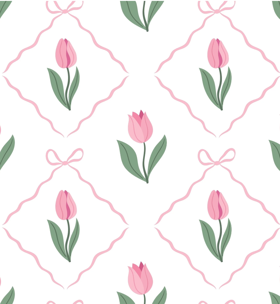 Collins Set in Pink Tulips