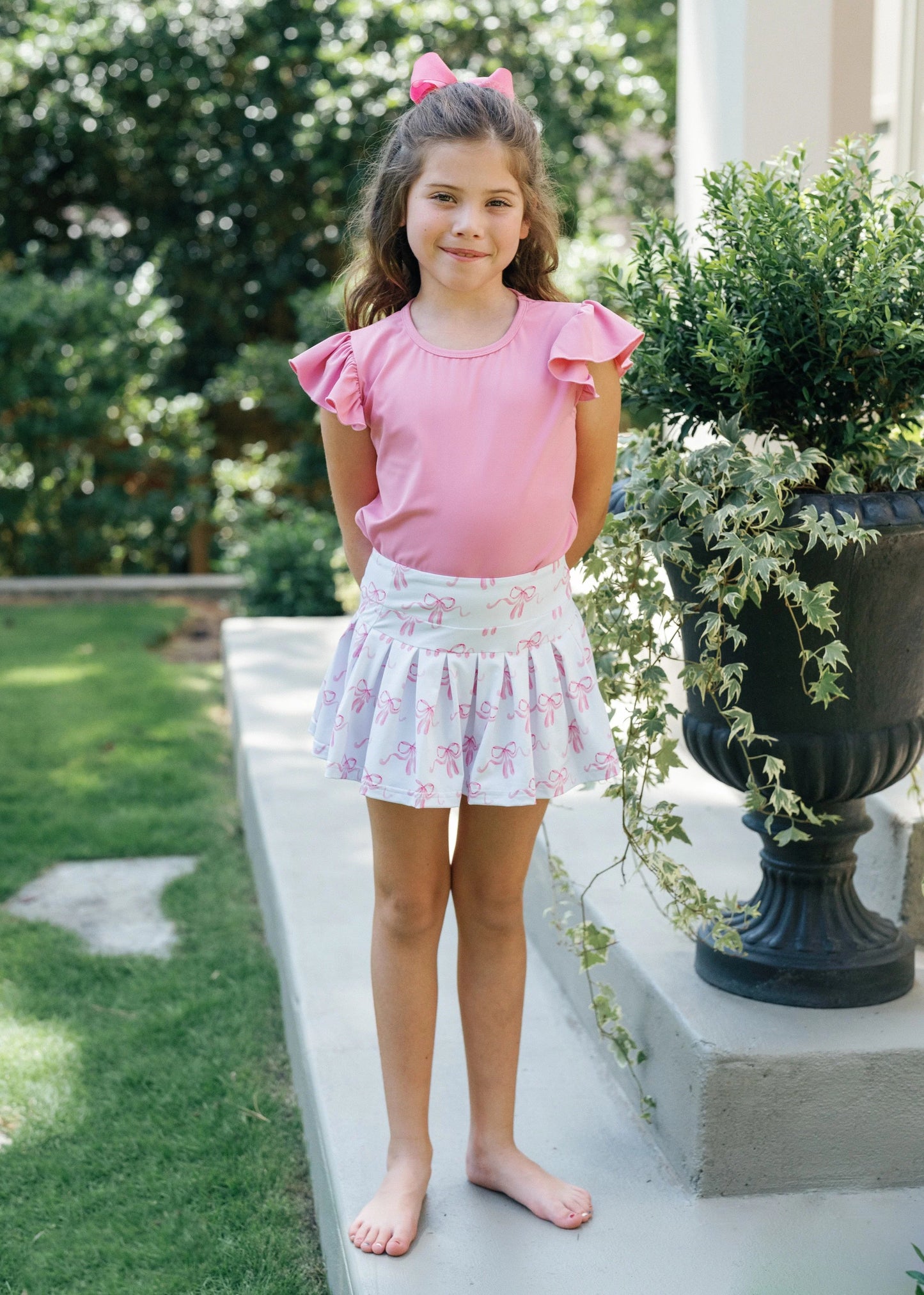 Collins Set in Pink Prim Bows