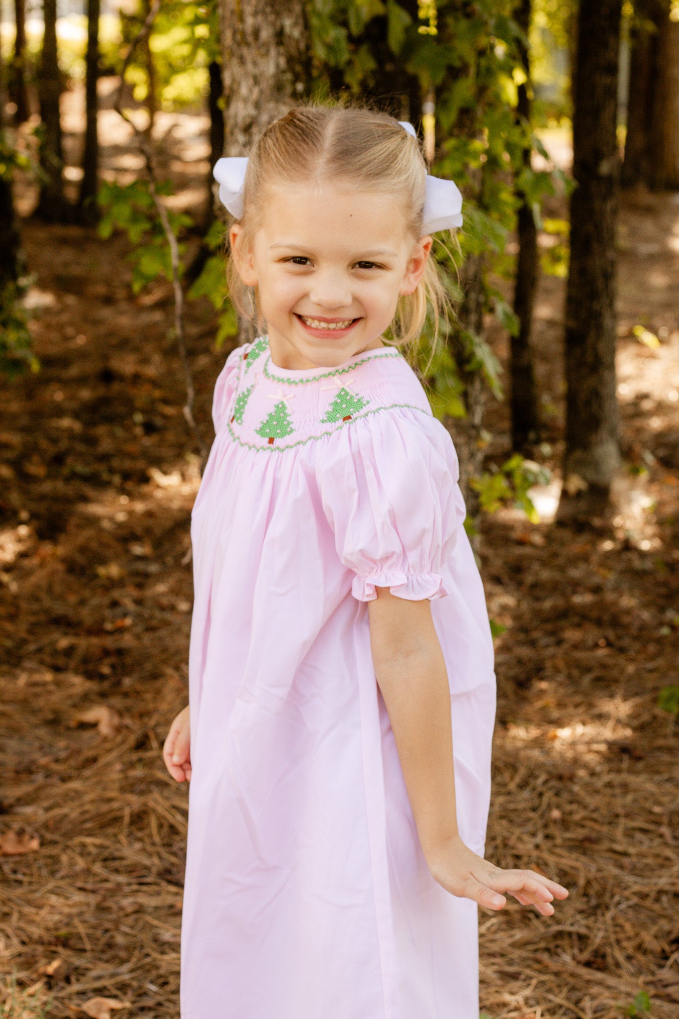 Pink Christmas Dress