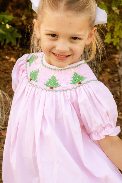 Pink Christmas Dress