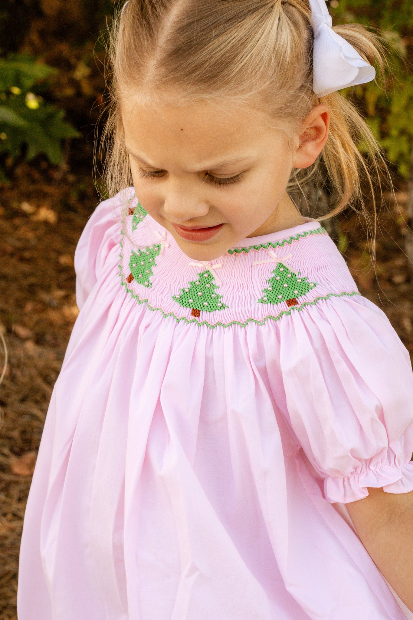 Pink Christmas Dress