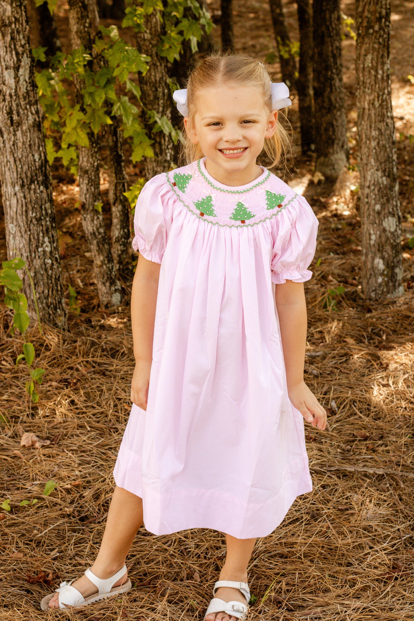 Pink Christmas Dress