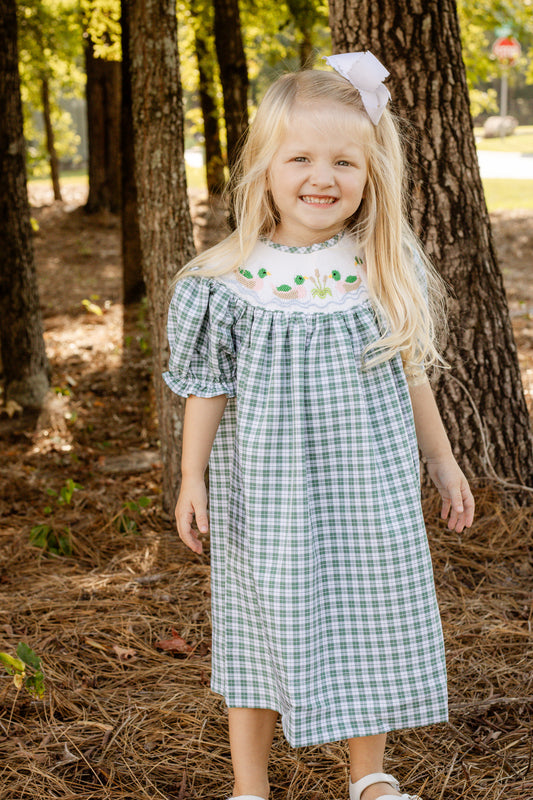Pink Mallard Dress
