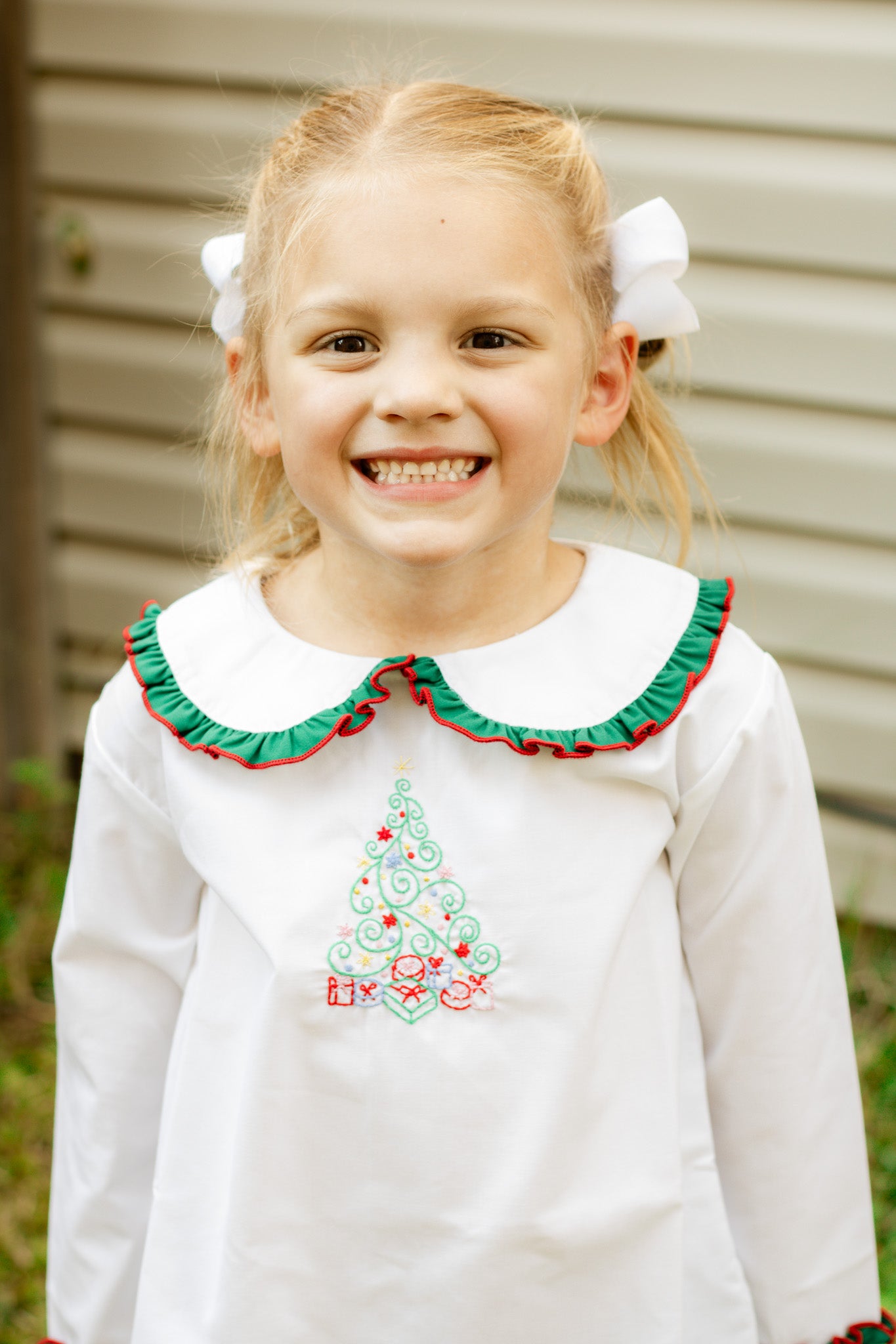 O Christmas Tree Girls Pants Set