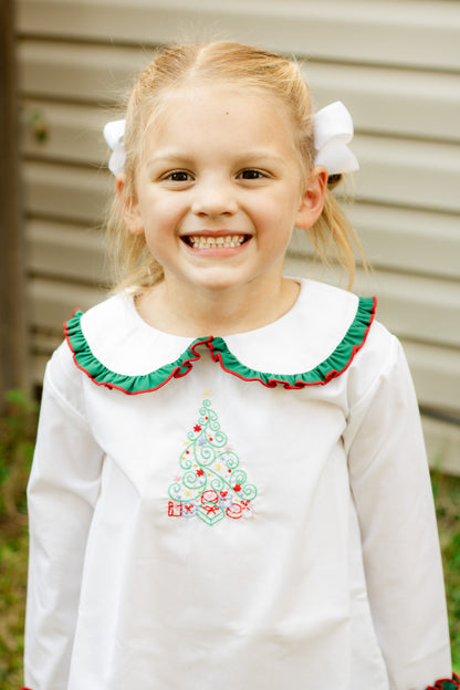 O Christmas Tree Girls Pants Set