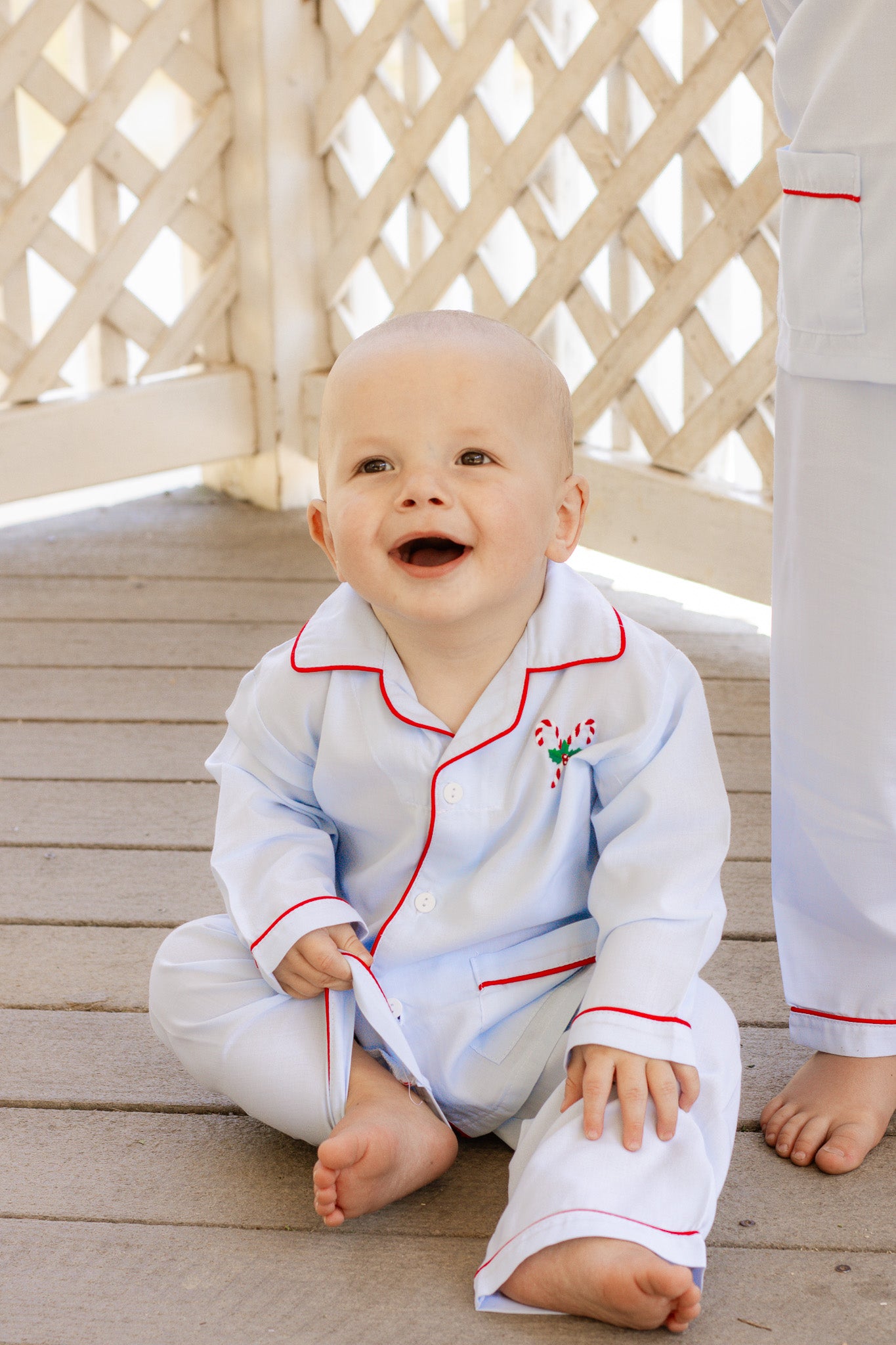 Candy Cane Pajama Set