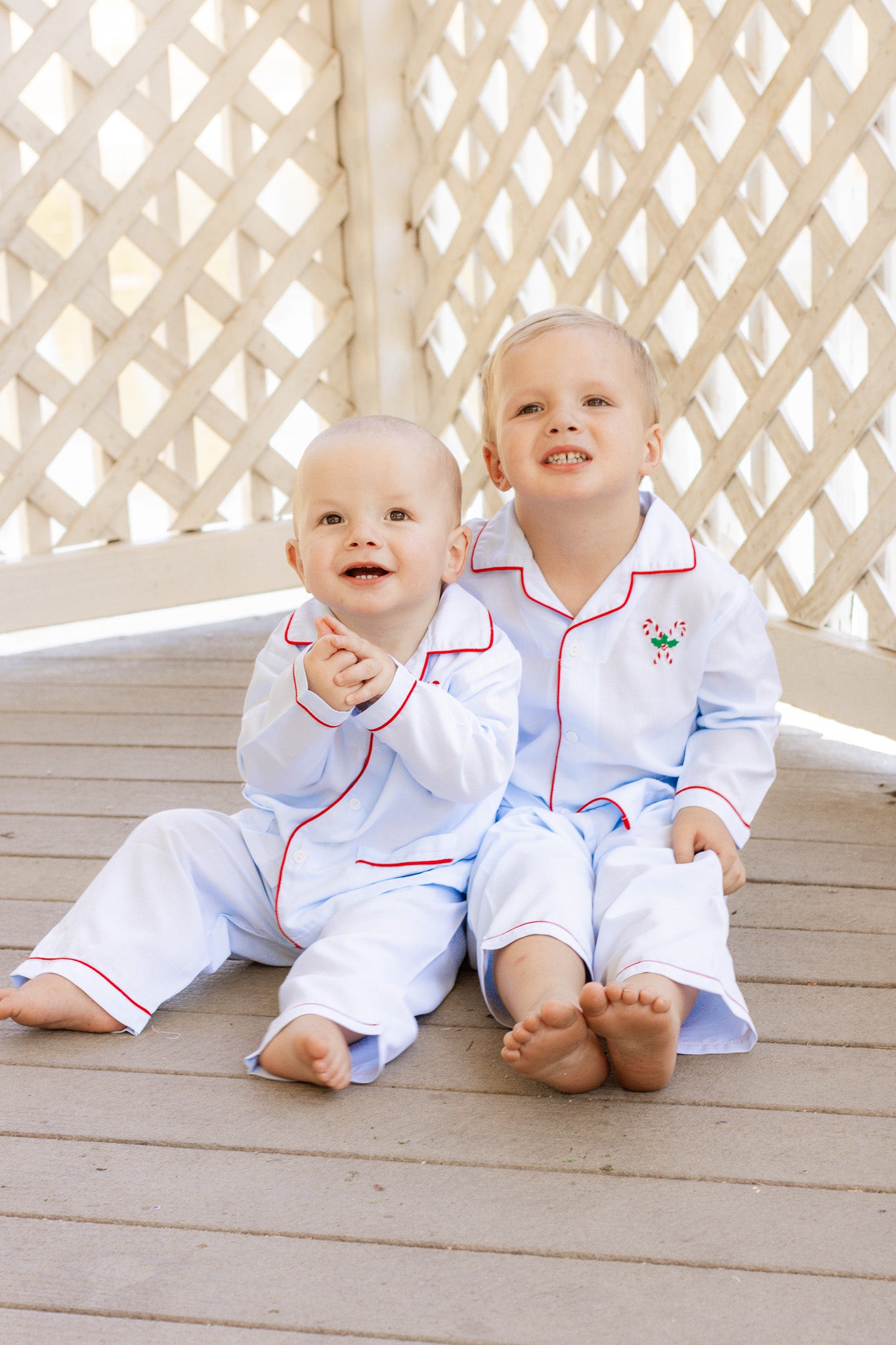 Candy Cane Pajama Set