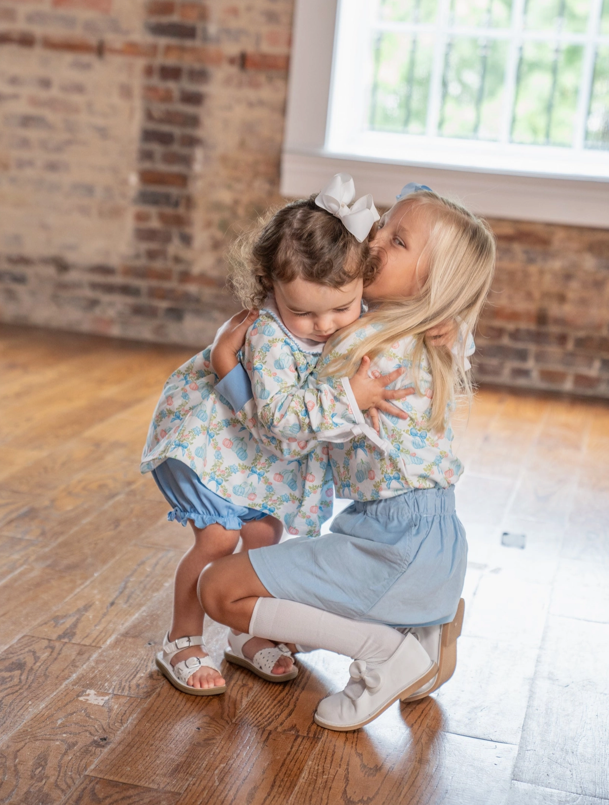 Mary Charlotte Pumpkin Bow Bloomer Set