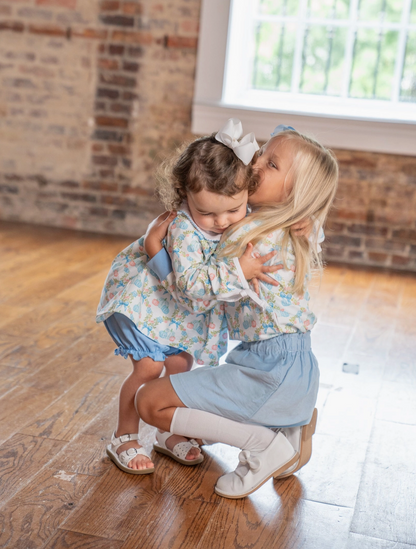 Mary Charlotte Pumpkin Bow Bloomer Set
