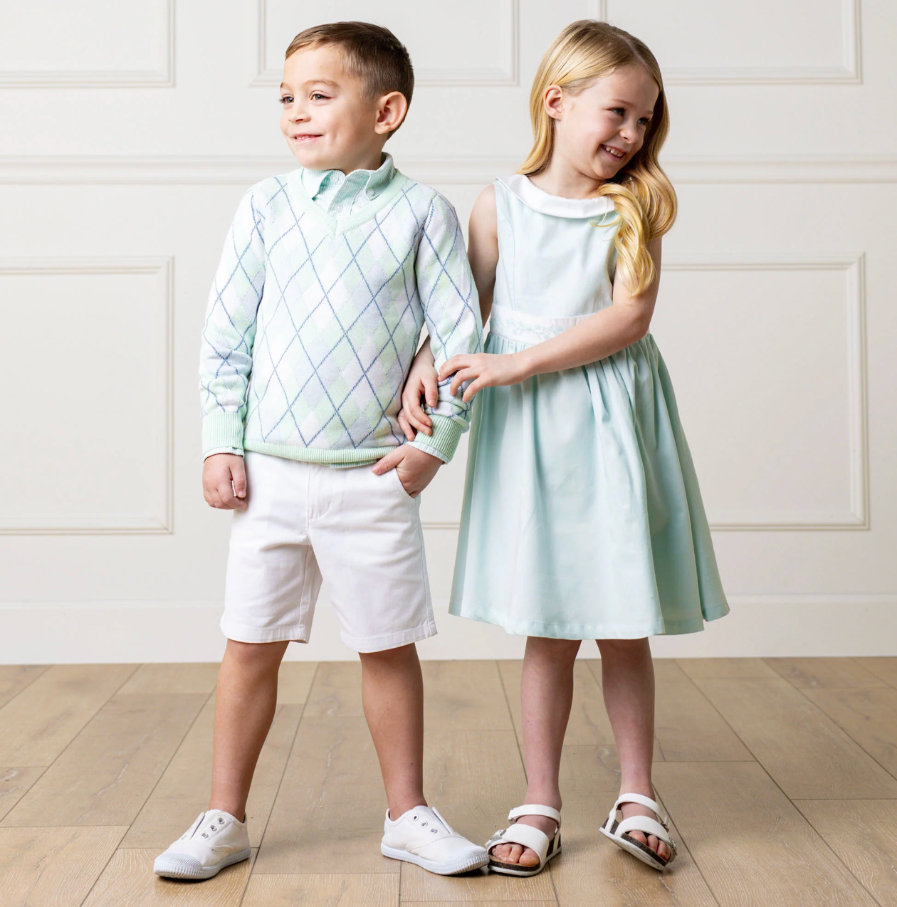 Organic Fine Gauge V-Neck Sweater