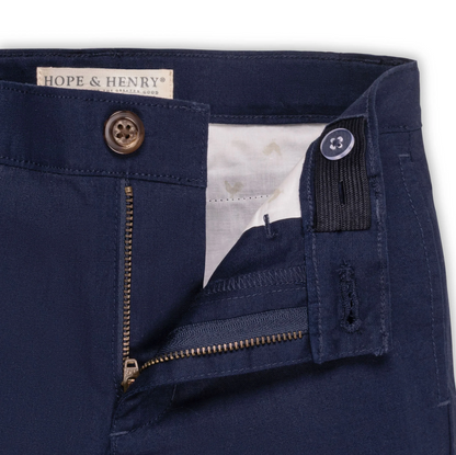 Linen Pant - Navy