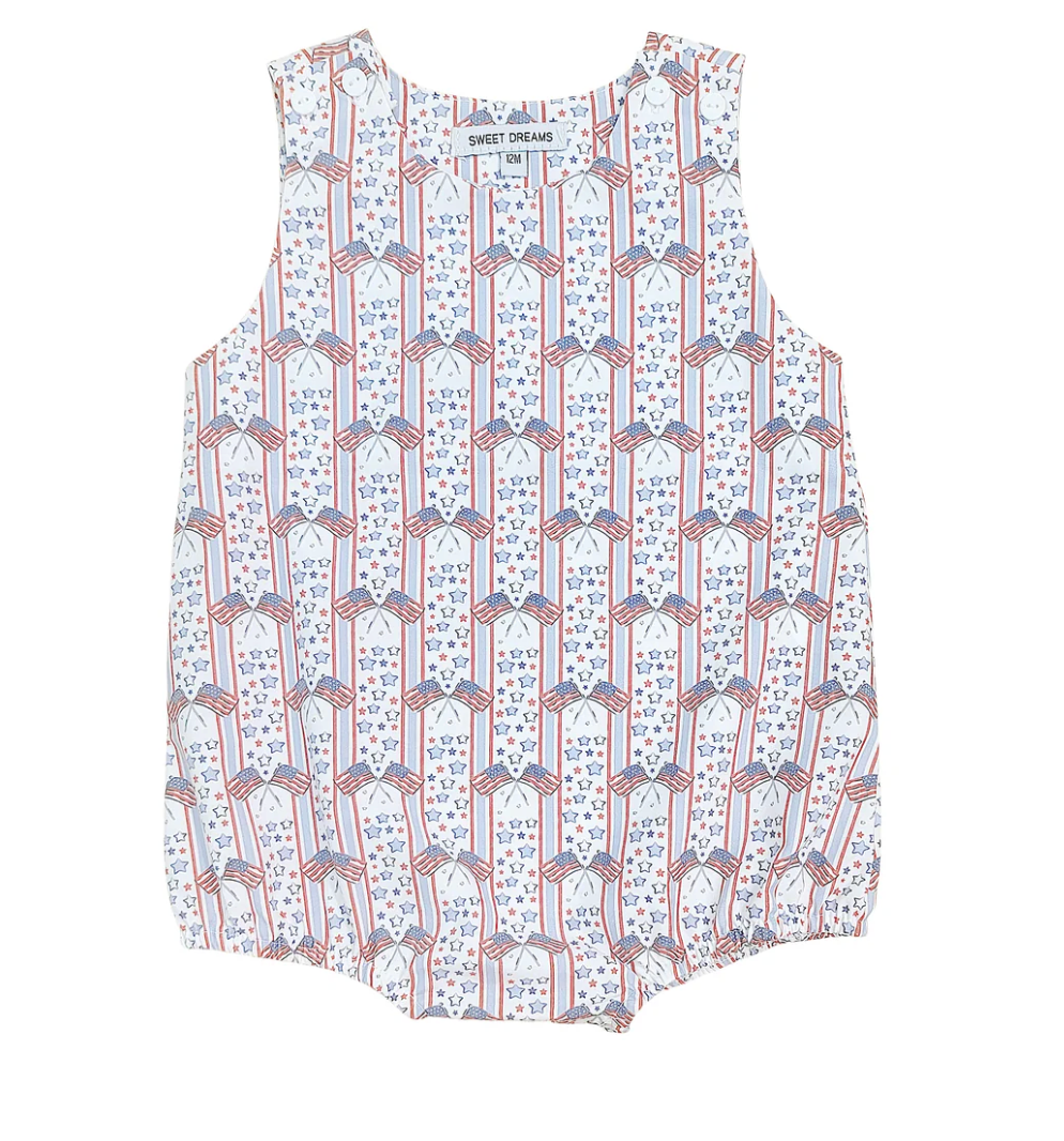 Stars and Stripes Boys Bubble
