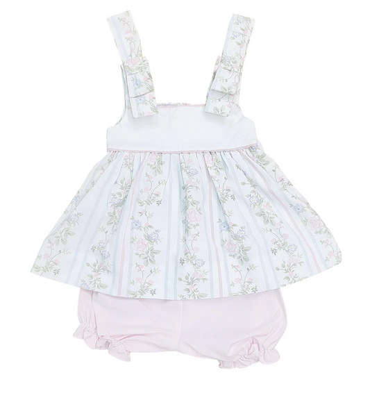 Valerie Bow Bloomer Set