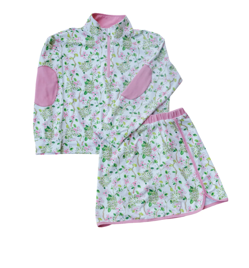 Evelyn Henson x Peachie Prep- Charlotte Set in Dogwood