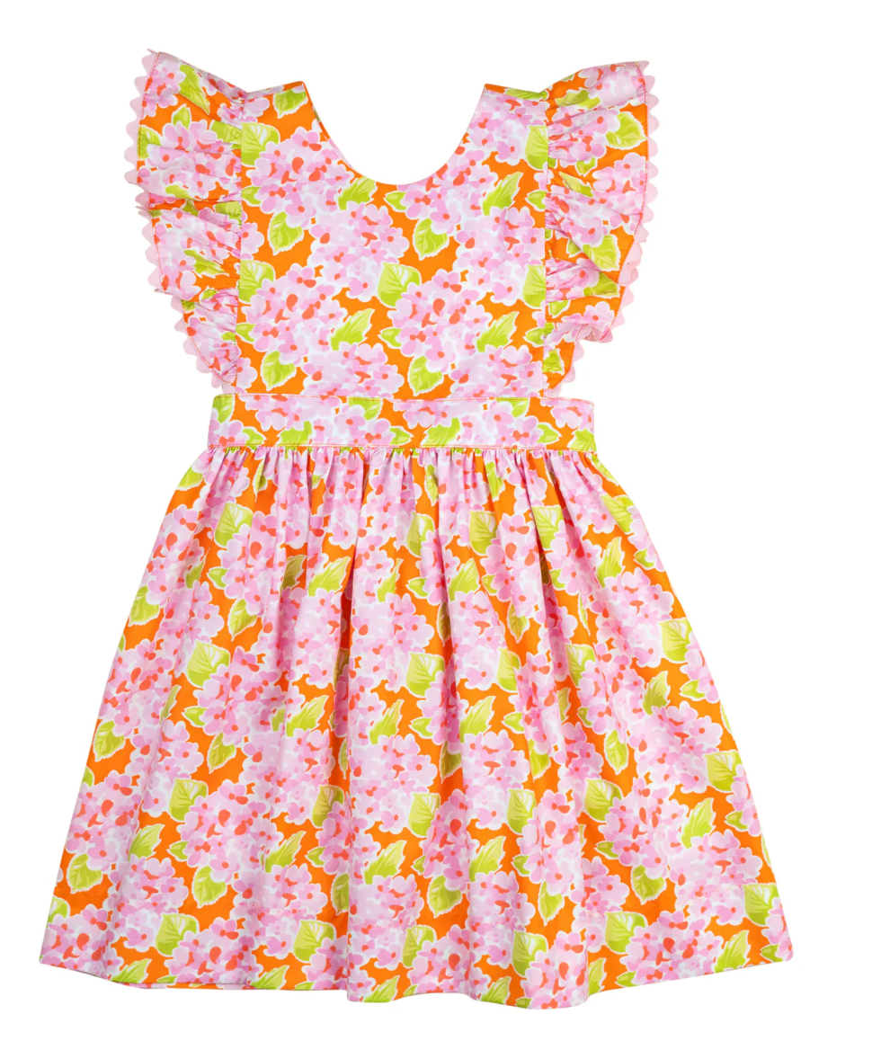 Pink Bunch of Flowers Penny Dress