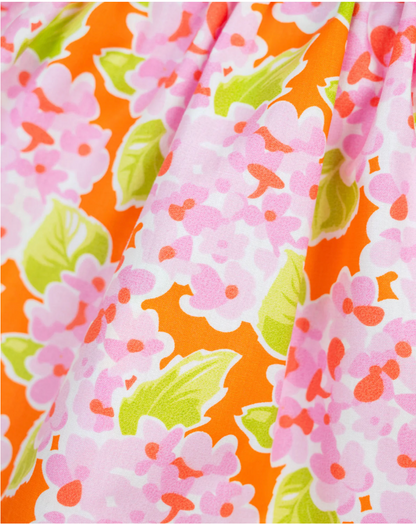Pink Bunch of Flowers Penny Bloomer Set