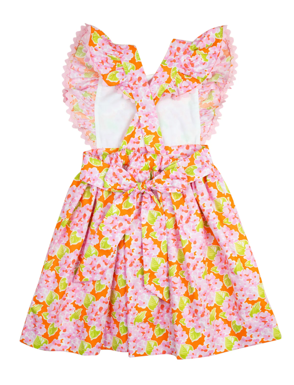 Pink Bunch of Flowers Penny Dress