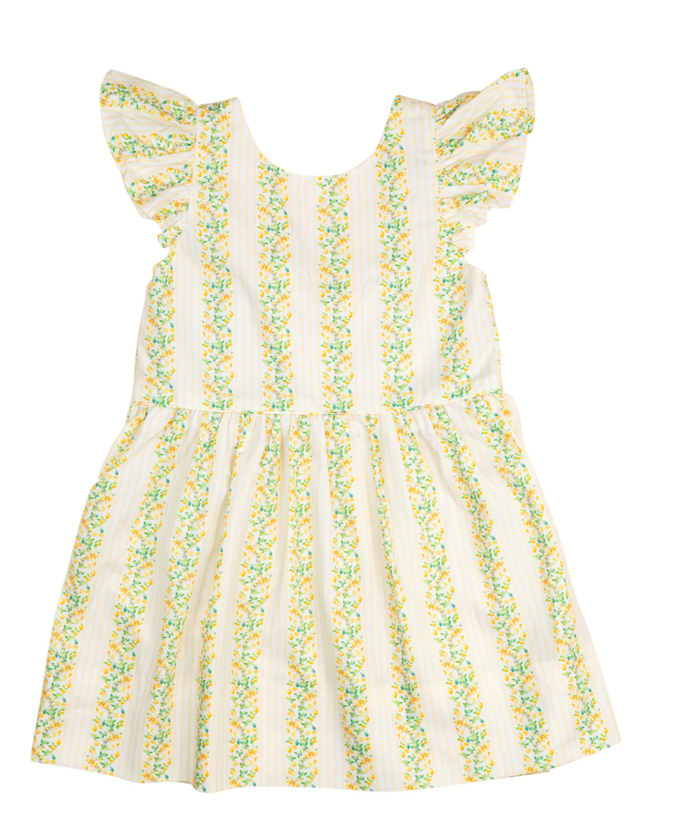 Lemony Stripes Dress