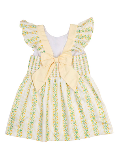 Lemony Stripes Dress
