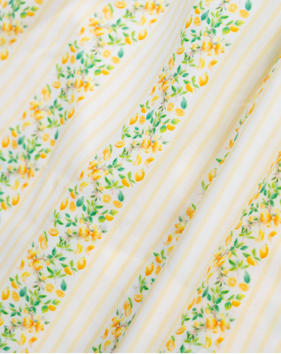 Lemony Stripes Dress