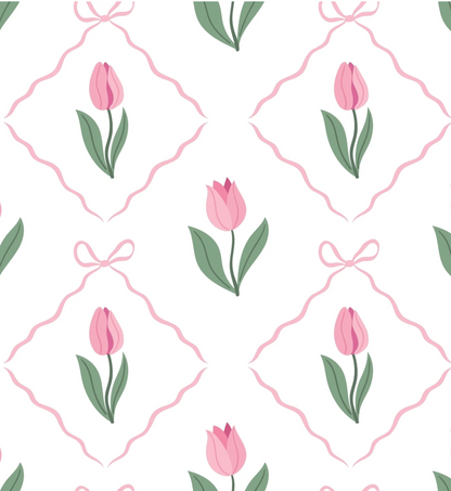 Collins Set in Pink Tulips