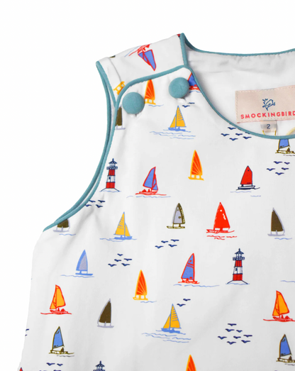 Sail Away Knit Shortall