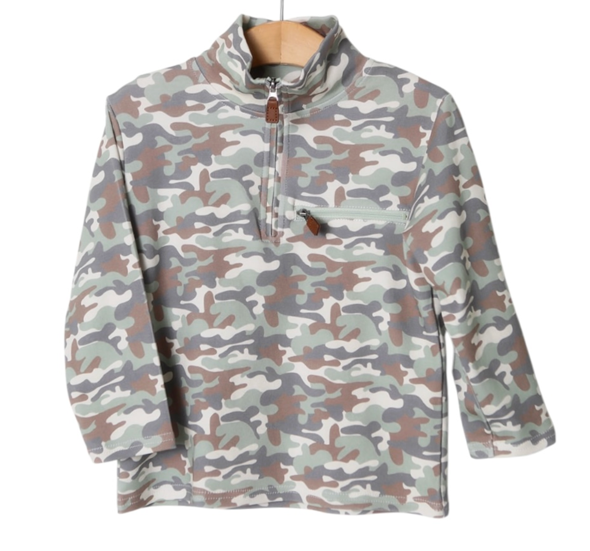 Barrett Quarter Zip Pullover - Camo