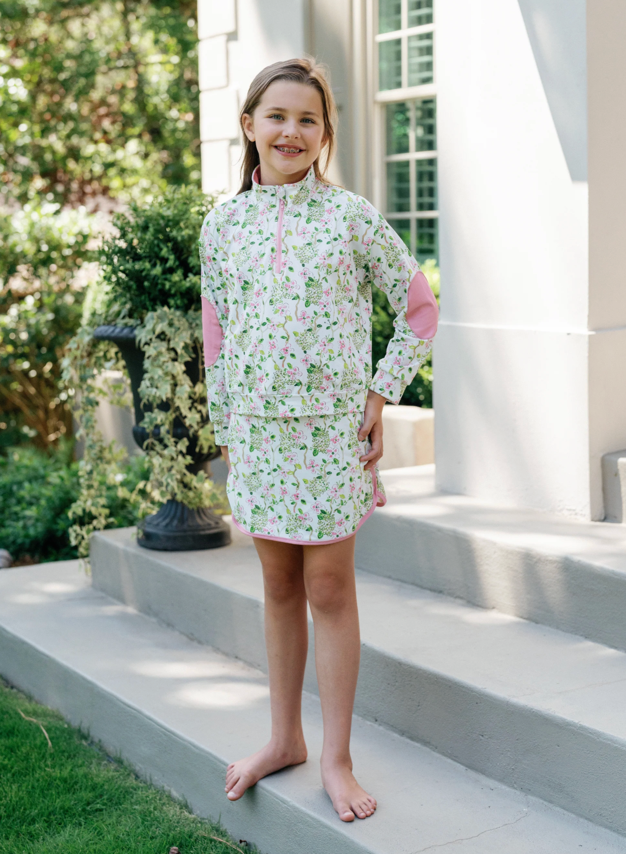 Evelyn Henson x Peachie Prep- Charlotte Set in Dogwood
