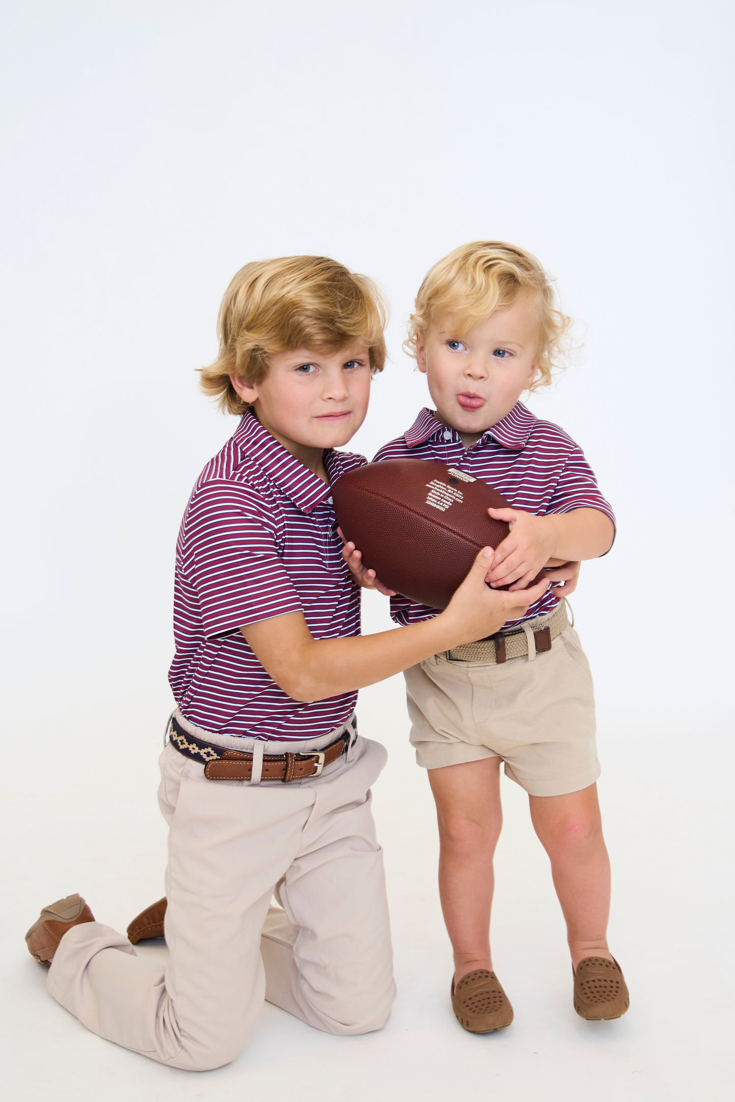 Maroon & Navy Heritage Polo